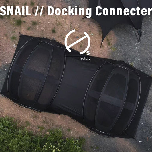 Snail Shelter-Docking Connecter-CG(Chacoal green)